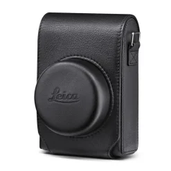 Leica Étui en Cuir Noir pour D-LUX 8 - Protection Élégante et Fonctionnelle