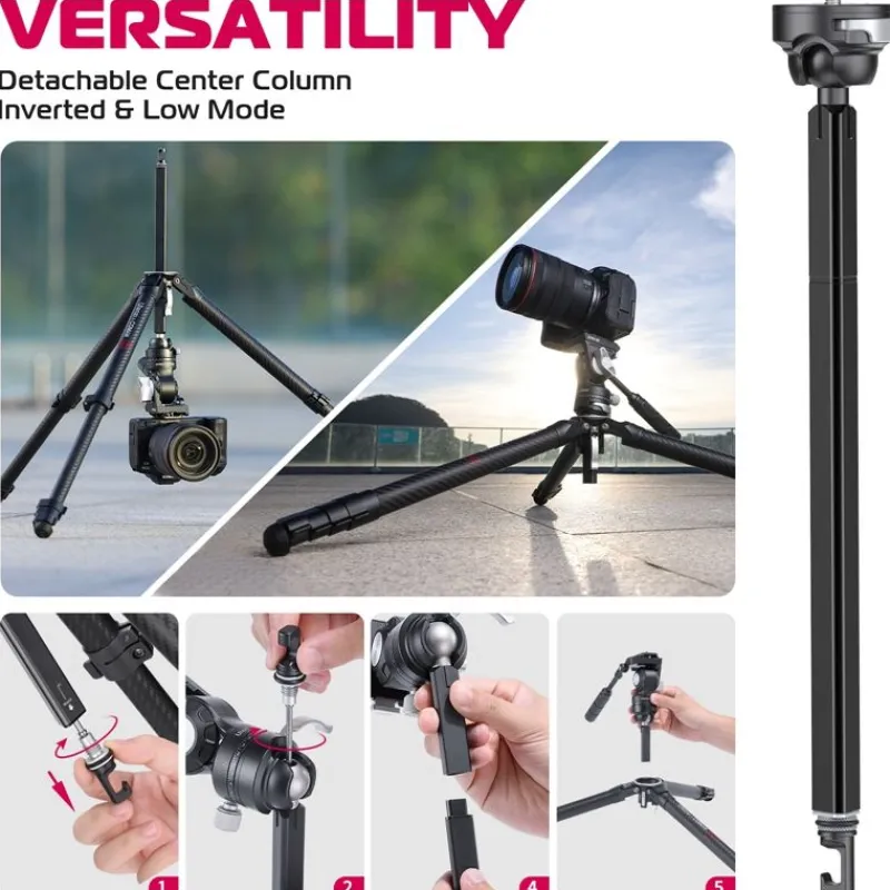 Ulanzi X Coman Zero V Carbon Video Tripod